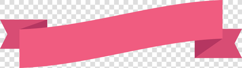 Pink Ribbon Banner Diagonal With Fold End   Pink Ribbon Banner Png  Transparent PngTransparent PNG