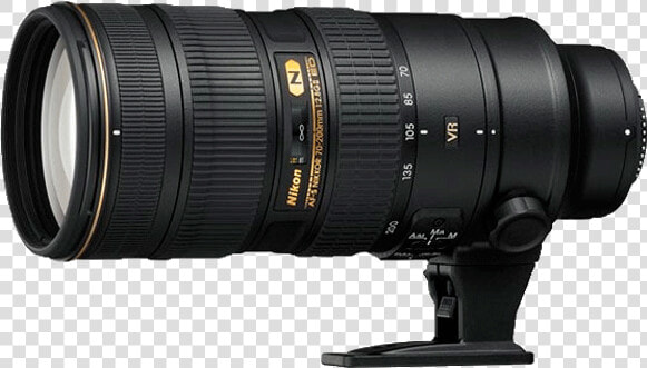 Nikon 70   Nikon Af S Nikkor 70 200mm F 2 8g Ed Vr Ii Lens  HD Png DownloadTransparent PNG