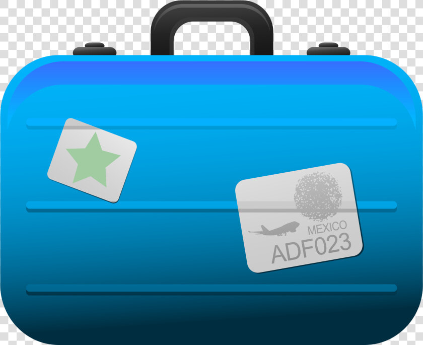 Transparent Blue Suitcase Png Clipart Picture   Suitcase Clipart Transparent Background  Png DownloadTransparent PNG