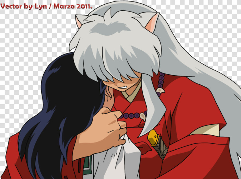 Inuyasha And Kagome Sad  HD Png DownloadTransparent PNG