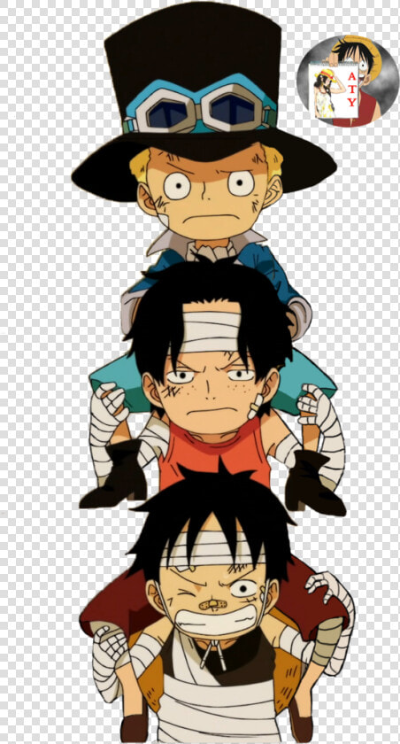 Ace  Anime  And One Piece Image   One Piece Luffy Sabo Ace  HD Png DownloadTransparent PNG