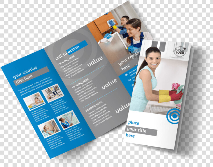 House Cleaning Service Brochure Template Preview   Cleaning Service Brochure  HD Png DownloadTransparent PNG