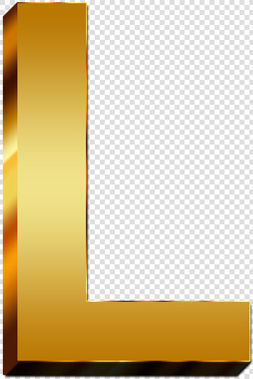 Letter L Png   Golden Letter L Png  Transparent PngTransparent PNG