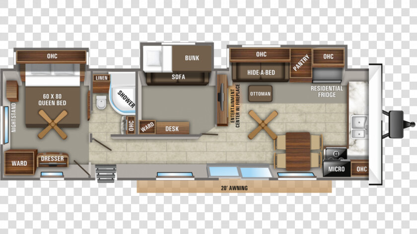 2020 Jayco Jay Flight Bungalow 40bhts  HD Png DownloadTransparent PNG