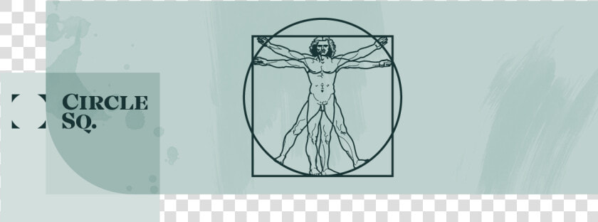 What S More  Leonardo S Vitruvian Man Solves The Mathematical   Sketch  HD Png DownloadTransparent PNG