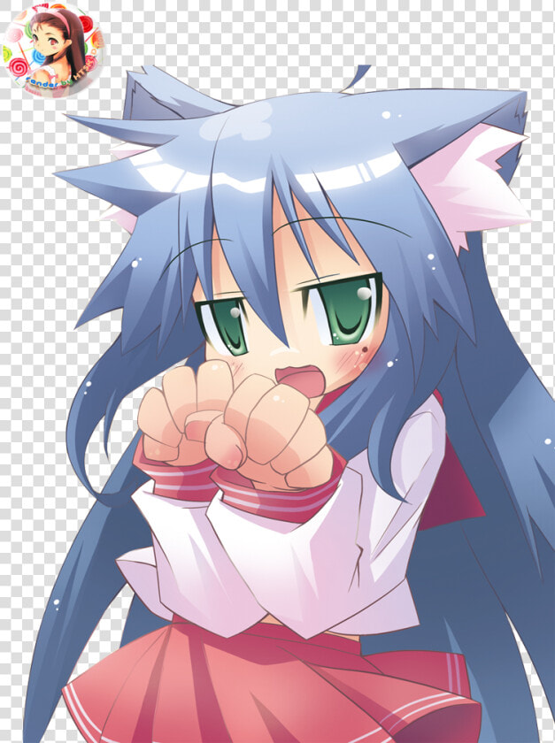 Lucky Star Konata Neko  HD Png DownloadTransparent PNG