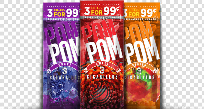 Pom Pom Cigars Flavors  HD Png DownloadTransparent PNG