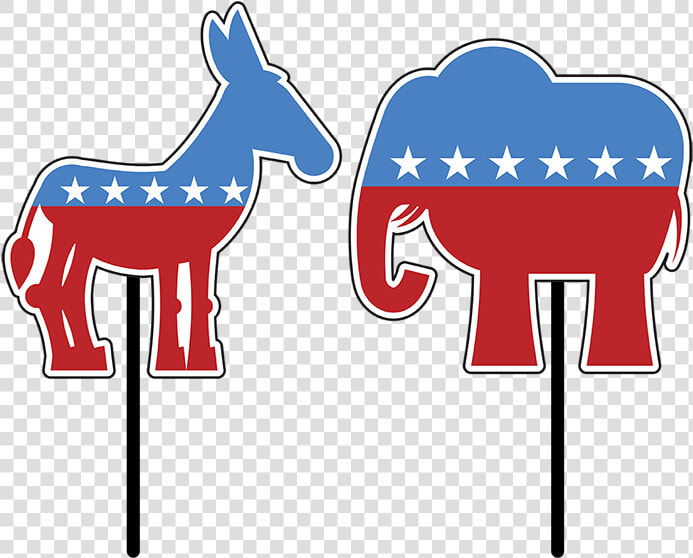 Democrat Donkey Elephant Clear Background  HD Png DownloadTransparent PNG