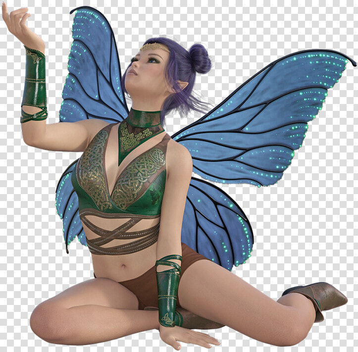 Fantasy  Elf  Women  Fairy  Beautiful  3d  Lovely   Fairy  HD Png DownloadTransparent PNG