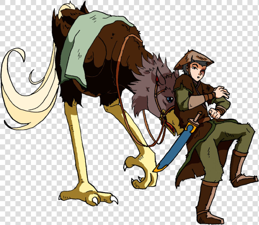 Zuko And Ostrich Horse By Thrumugnyr  HD Png DownloadTransparent PNG