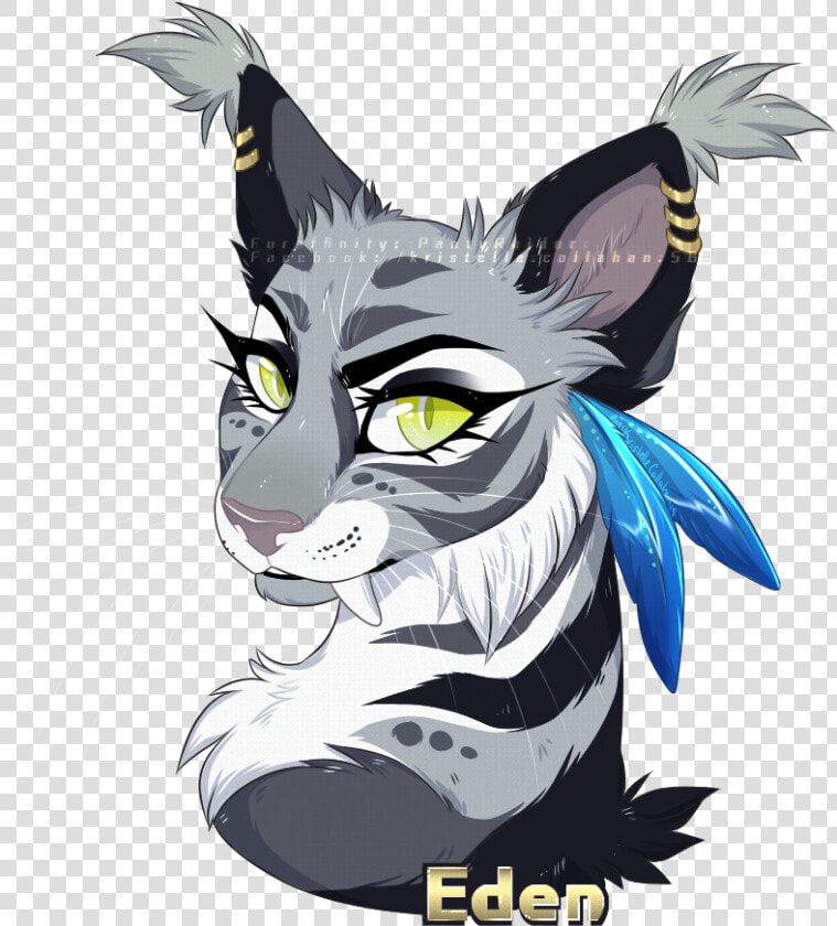 🌱 Eden The Saber Tooth Caracal 🌱   Cartoon  HD Png DownloadTransparent PNG