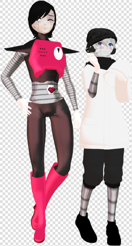 Blooky And Mettaton   Cosplay  HD Png DownloadTransparent PNG