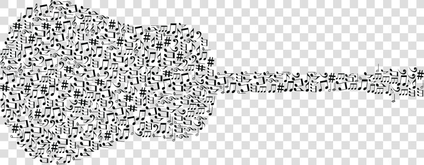 Clipart Guitar Black And White   Black And White Guitar Png  Transparent PngTransparent PNG