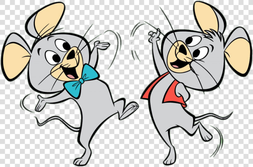 Huckleberry Hound Characters Pixie And Dixie   Pixie And Dixie  HD Png DownloadTransparent PNG