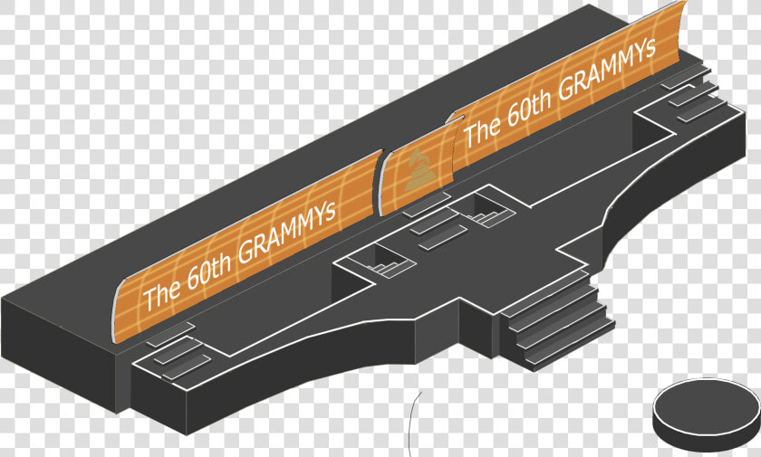 Grammys Stage Muestra   Gun Barrel  HD Png DownloadTransparent PNG