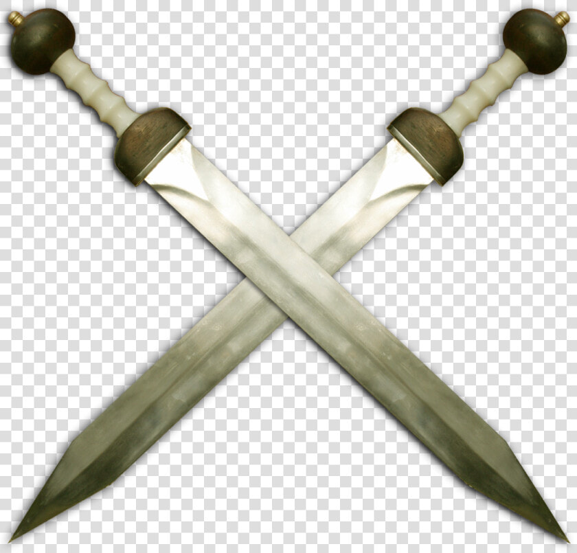 Crossed Gladii   Crossed Swords Transparent Logo  HD Png DownloadTransparent PNG