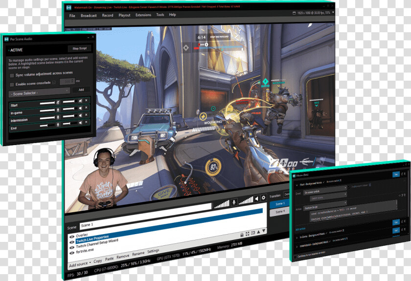 Xsplit Broadcaster Software  HD Png DownloadTransparent PNG