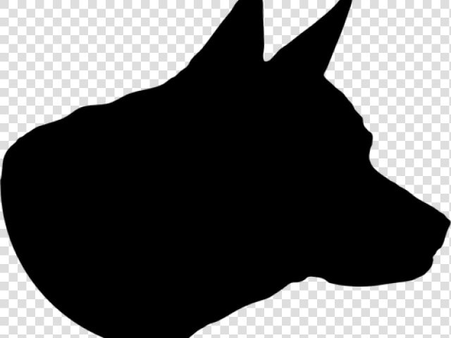 Dog Head Silhouette   Dog  HD Png DownloadTransparent PNG