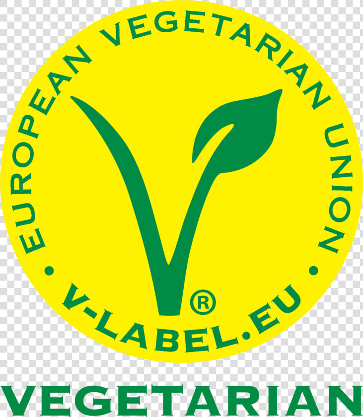 V Label Vegetarian Logo  HD Png DownloadTransparent PNG