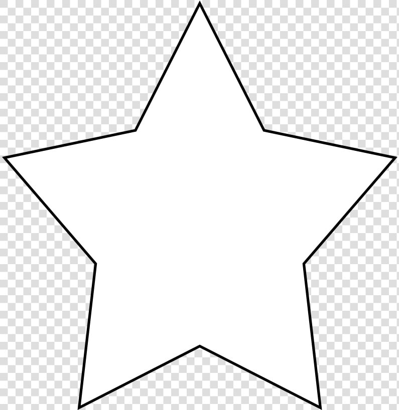 5 point Star Clipart   Vector White Star Png  Transparent PngTransparent PNG