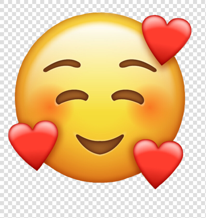  emoji  iphone  face  emojiface  emojiiphone  iphoneemoji   Imagenes De Emoji Enamorado  HD Png DownloadTransparent PNG