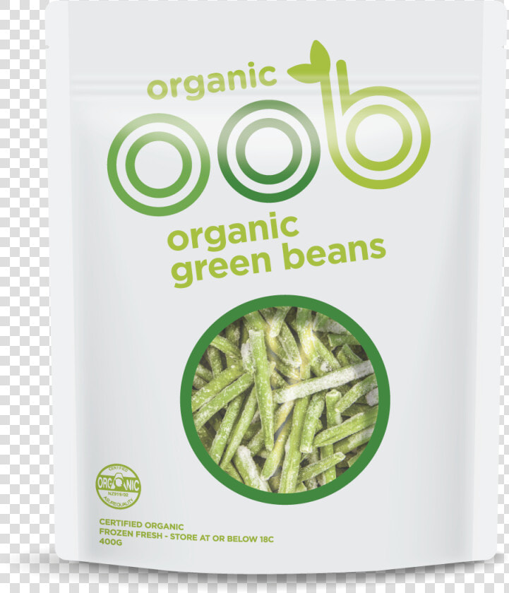 33846 Oob Frozen Veg Green Beans Mockup   Oob Organic Veg  HD Png DownloadTransparent PNG