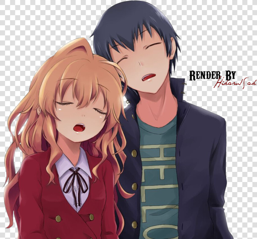 Taiga Anime   Png Download   Aisaka Taiga And Ryuuji Fanart  Transparent PngTransparent PNG