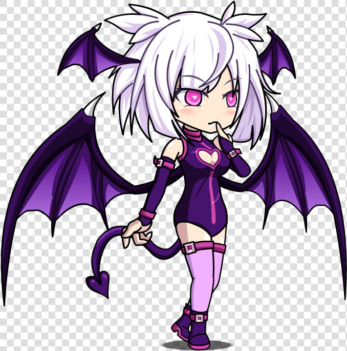 Class Photo   Gacha World Succubus Lilith  HD Png DownloadTransparent PNG