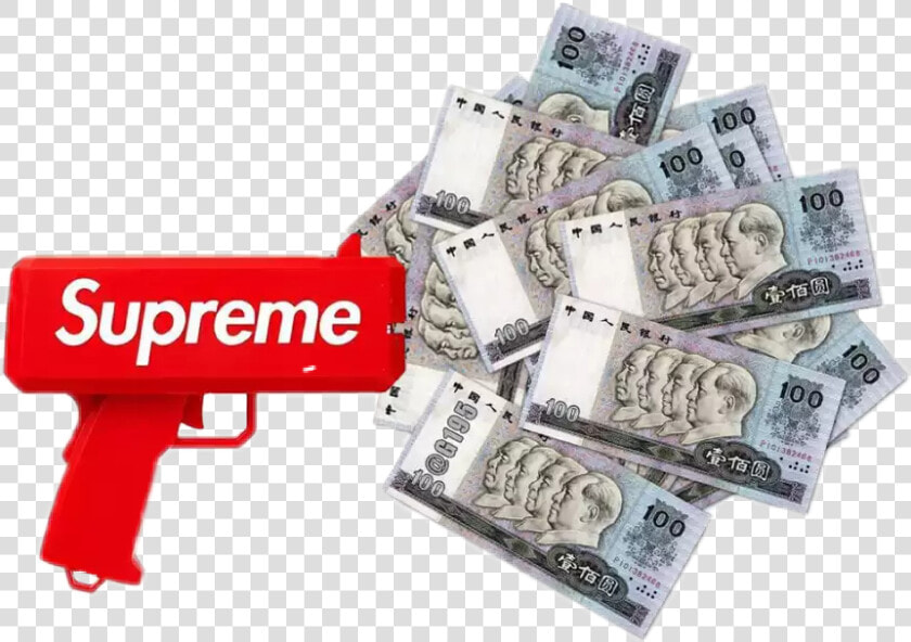 Dollar Clipart Supreme   Supreme Money Gun Png  Transparent PngTransparent PNG