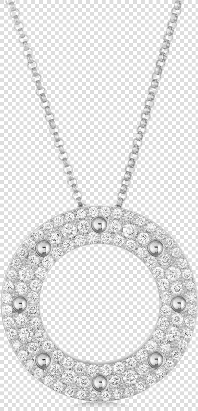 Roberto Coin Diamond Circle Pendant   Png Download   Conjunto Brinco E Colar Margarida  Transparent PngTransparent PNG