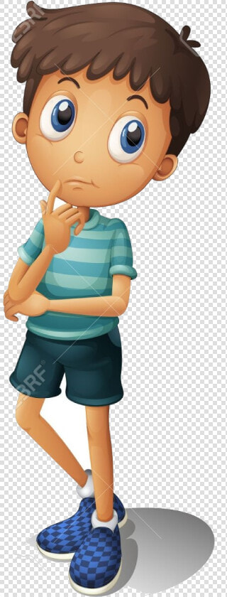 Thinking Boy Clipart And Cliparts For Free Transparent   Thinking Boy Cartoon  HD Png DownloadTransparent PNG