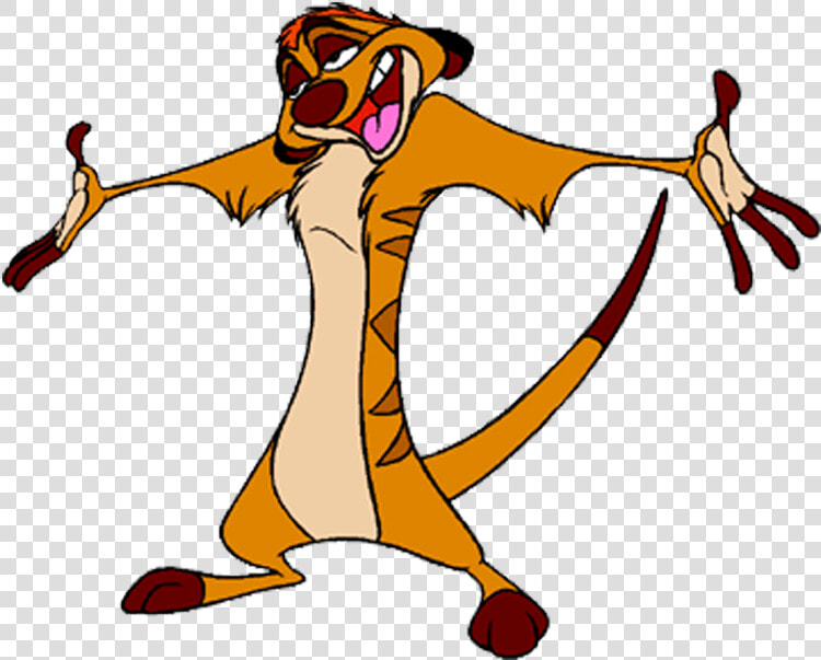 Lion King Timon Clipart   Png Download   Lion King Cartoon Characters  Transparent PngTransparent PNG