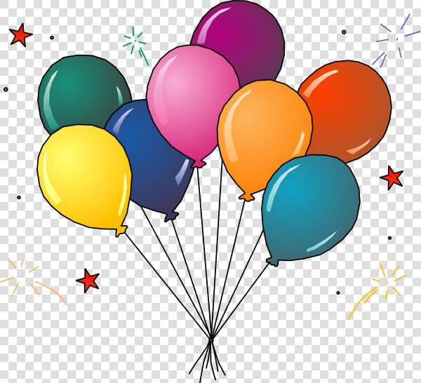 Balloon bunch   Clipart Balloons  HD Png DownloadTransparent PNG