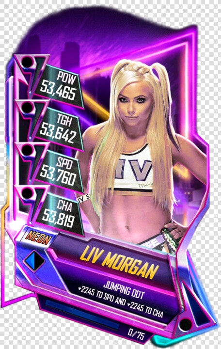 Wwe Supercard Neon Cards  HD Png DownloadTransparent PNG