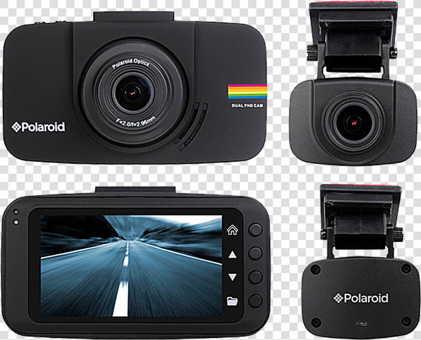 Transparent Polaroid Camera Png   Polaroid Dual Dash Cam  Png DownloadTransparent PNG