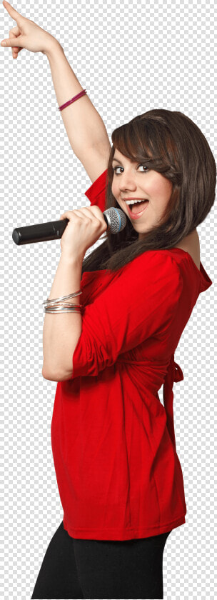 Transparent Karaoke Png   Singer With Microphone  Png DownloadTransparent PNG