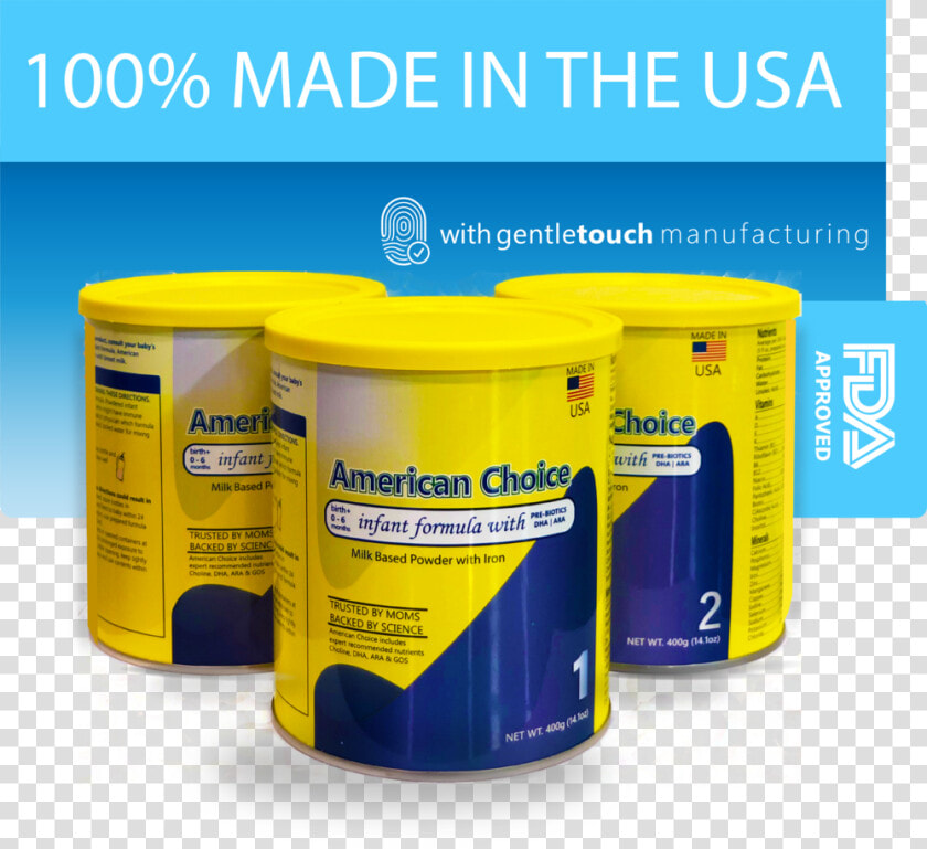 Made   American Choice Infant Formula  HD Png DownloadTransparent PNG