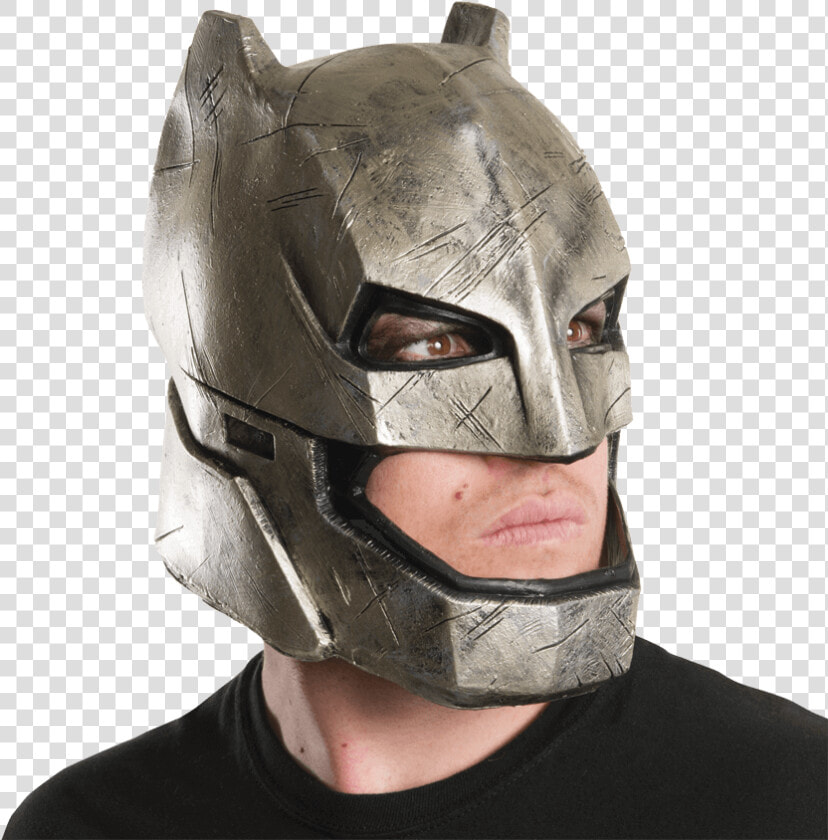 Adult Armoured Batman Full Mask   Batman Mask  HD Png DownloadTransparent PNG