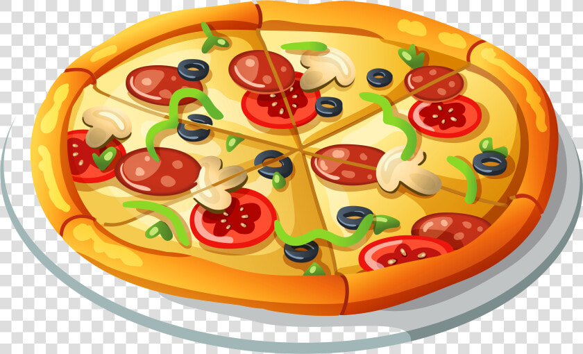 Pizza Vector Clipart Transparent Png   Pizza Desenho Png  Png DownloadTransparent PNG