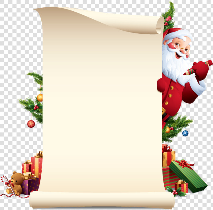 Img Description   Letter From Santa Frame  HD Png DownloadTransparent PNG