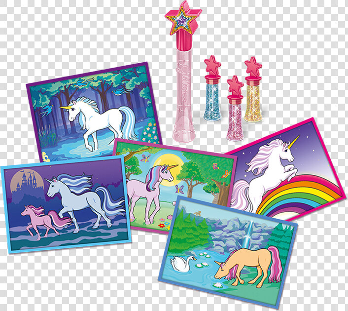 0022 10613 01 Glitterizz Unicorns Contents before   Stallion  HD Png DownloadTransparent PNG