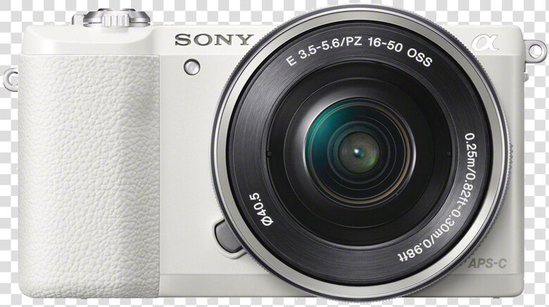 Sony Alpha Ilce A5100 System   Canon Vlogging Camera White  HD Png DownloadTransparent PNG