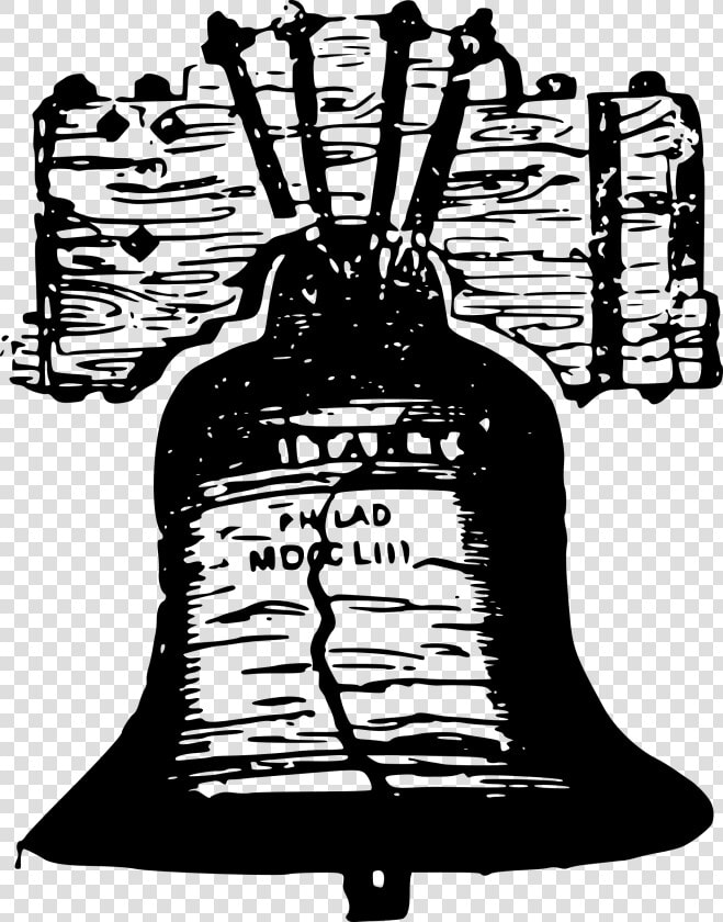 School Bell Vector Transparent Stock Black And White   Transparent Liberty Bell Clipart  HD Png DownloadTransparent PNG