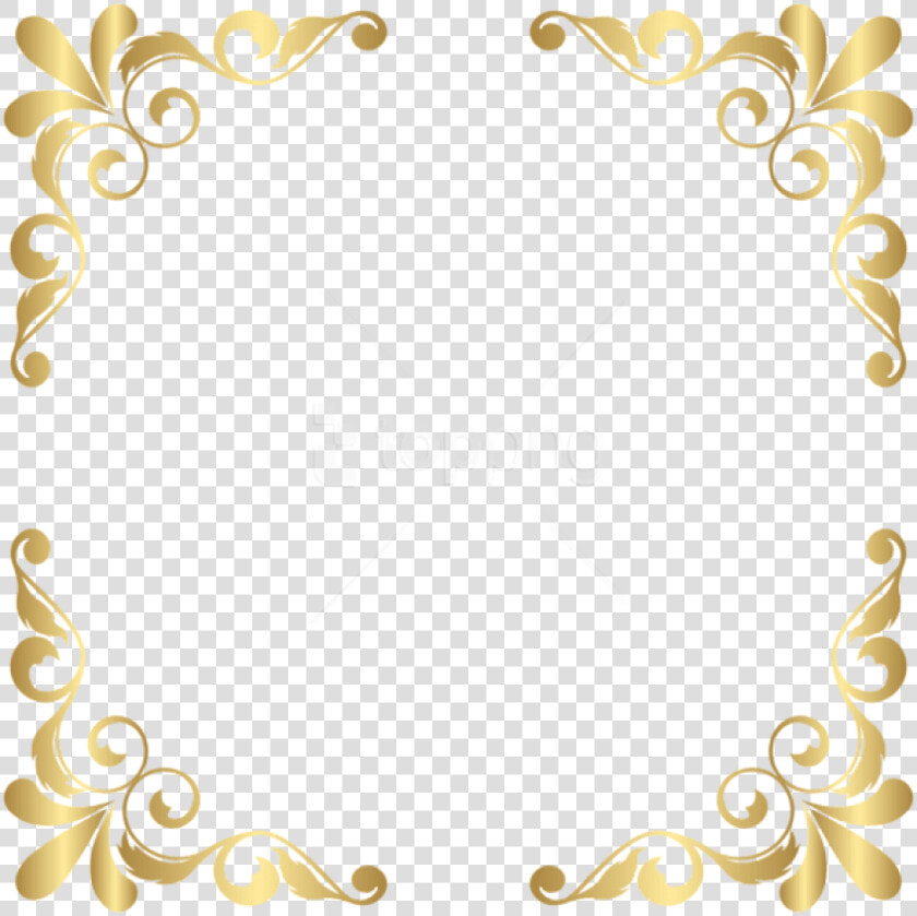 Transparent Corner Sun Clipart   Transparent Gold Corner Border Png  Png DownloadTransparent PNG