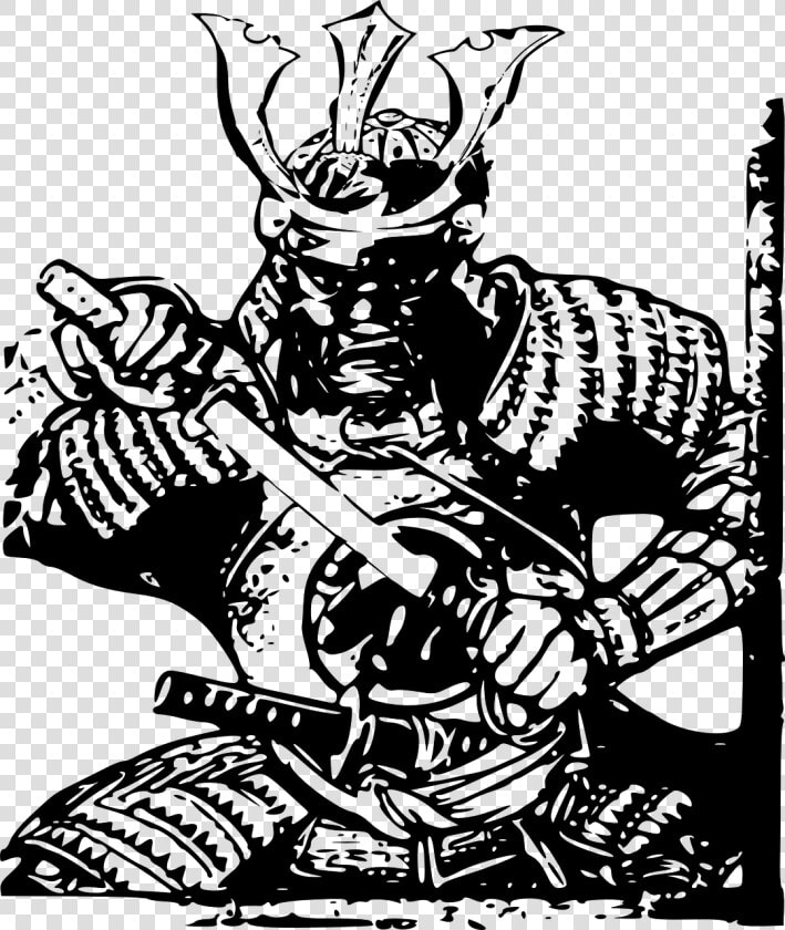 Transparent Japanese Clouds Png   Old Japanese Samurai Art  Png DownloadTransparent PNG