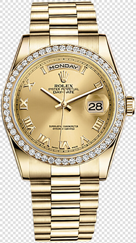 Rolex Day Date 36 White Gold  HD Png DownloadTransparent PNG