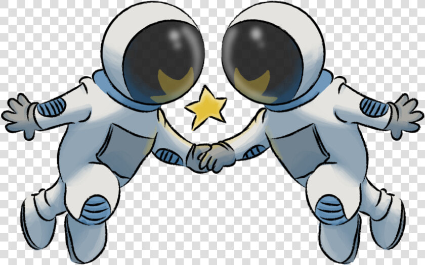 Trippy Astronaut Png   Astronaut In Space Cartoon  Transparent PngTransparent PNG