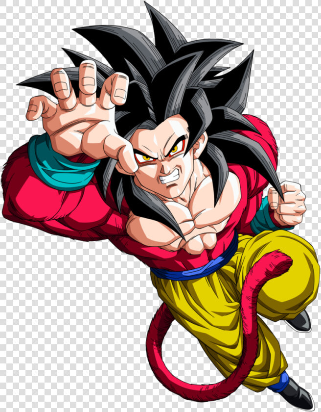 Goku Super Sayayin 4  HD Png DownloadTransparent PNG