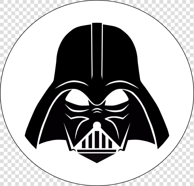 Anakin Skywalker Silhouette Star Wars Stormtrooper   Darth Vader Face Drawing  HD Png DownloadTransparent PNG