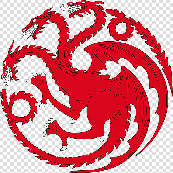 Heart Area House Sigil Daenerys Targaryen   Game Of Thrones Targaryen Logo Png  Transparent PngTransparent PNG